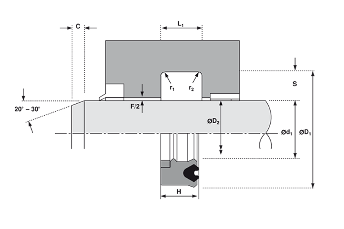 Einbauraum S652 Einbauraum S652