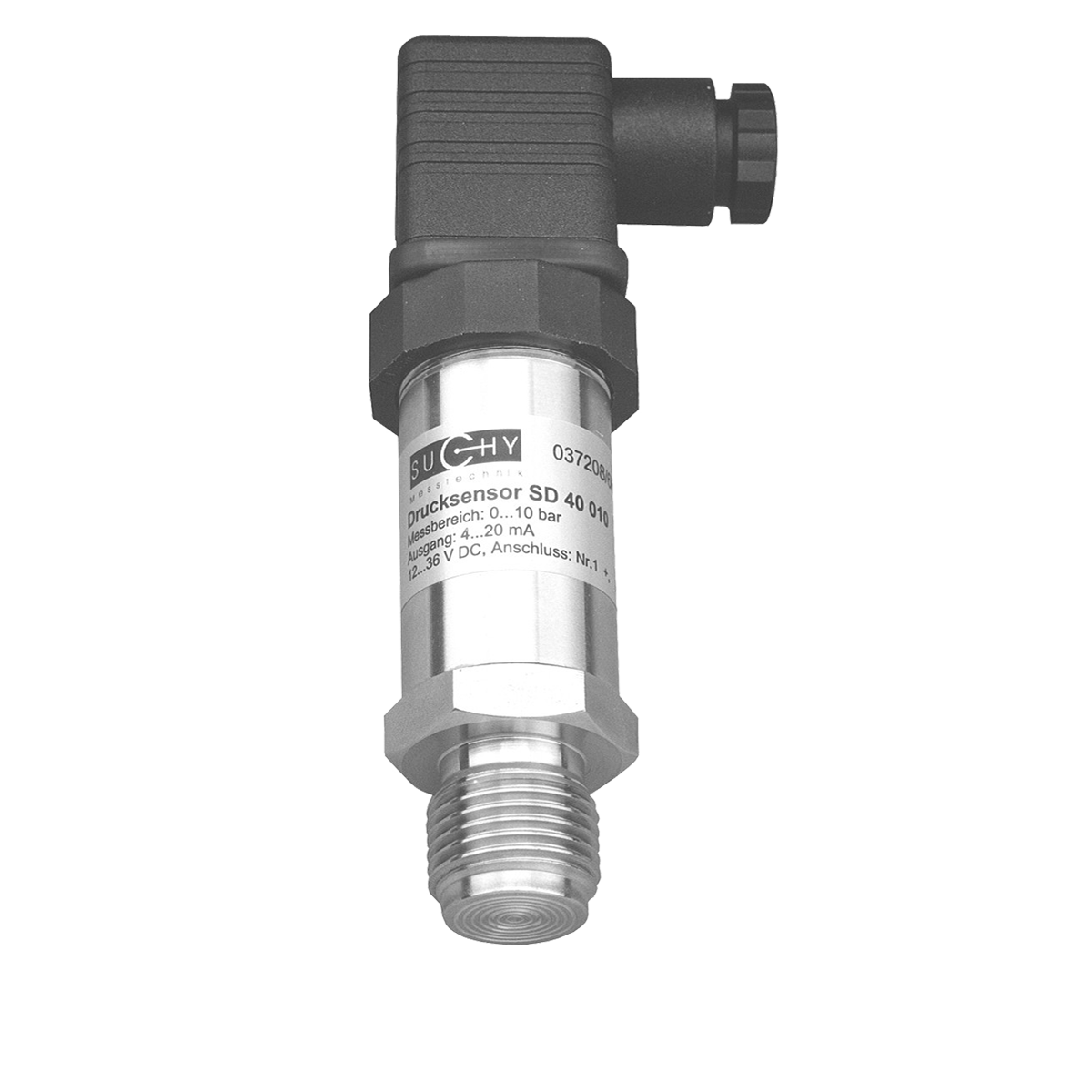 Drucksensor mit frontbündiger Membran