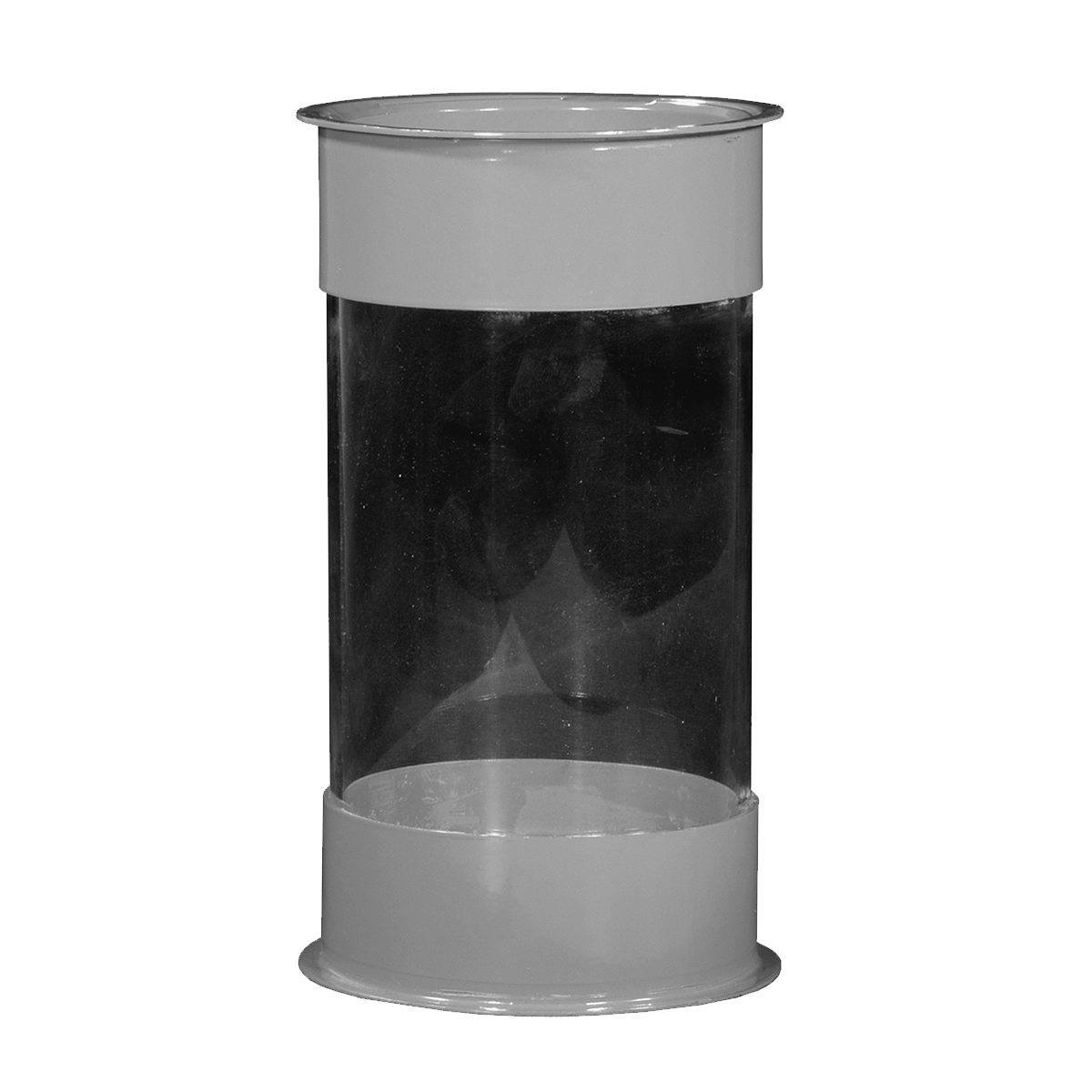 Plexiglasrohr mit Muffen