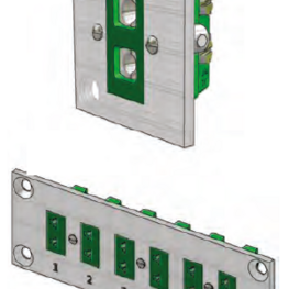 Stecker-Paneele Typ K / KM Stecker-Paneele Typ K / KM