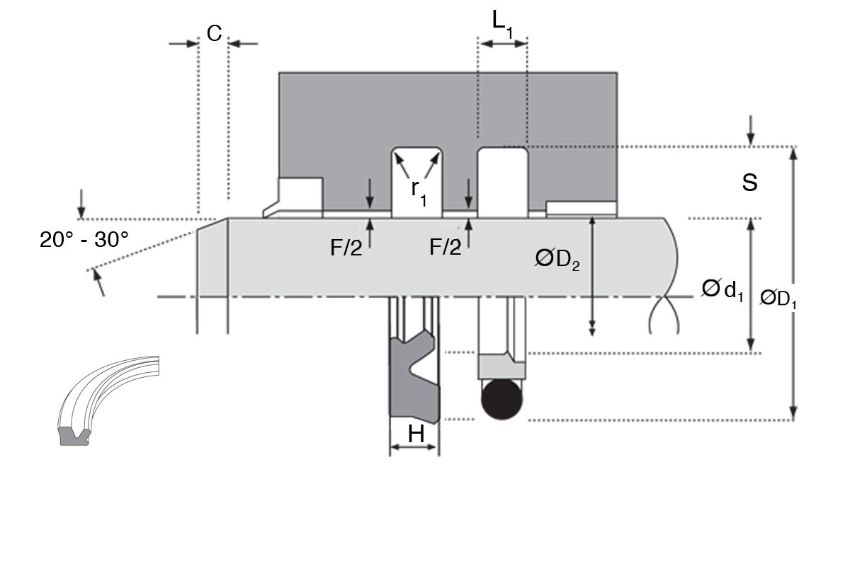 Einbauraum S616 Einbauraum S616