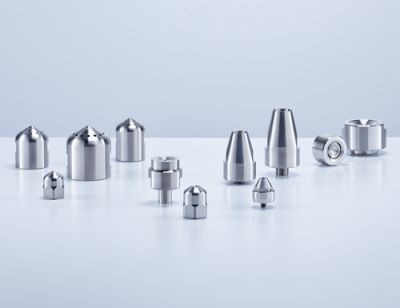 Düsenlanzen und Systeme für die Gaskühlung