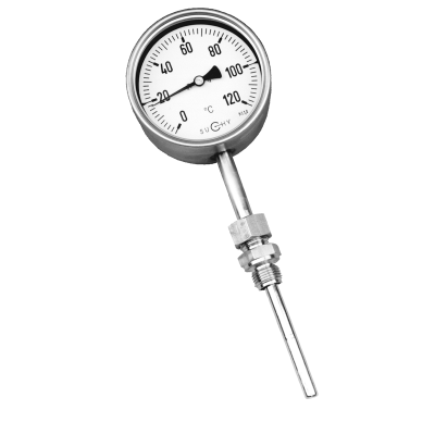 Thermomoeter aus Edelstahl