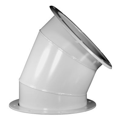 Rohrbogen R=2D (segmentbauweise)